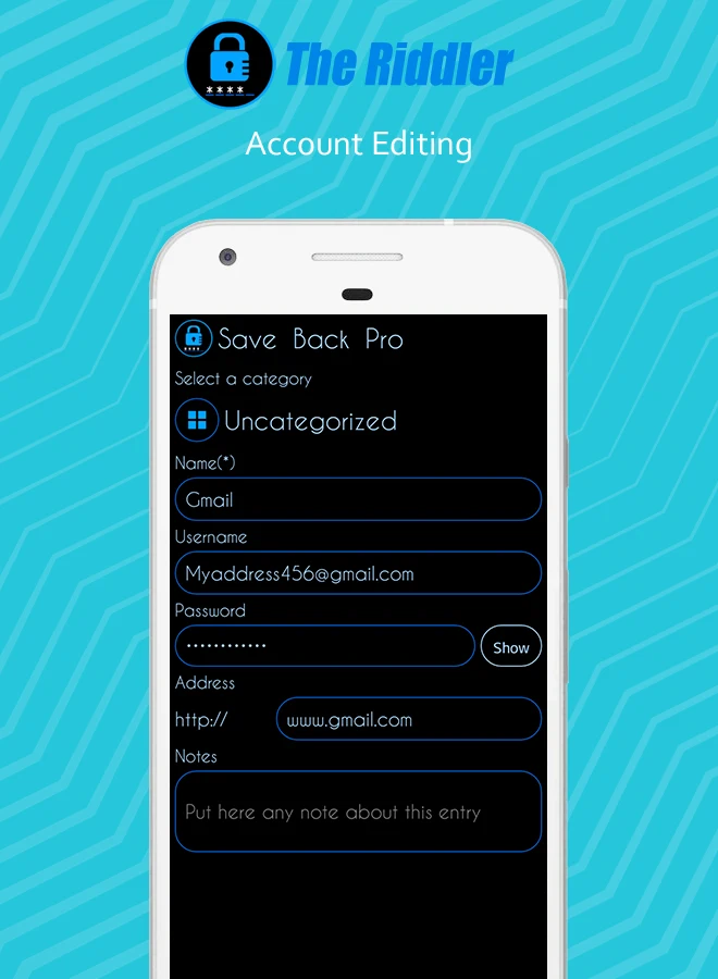 Password Manager screenshot