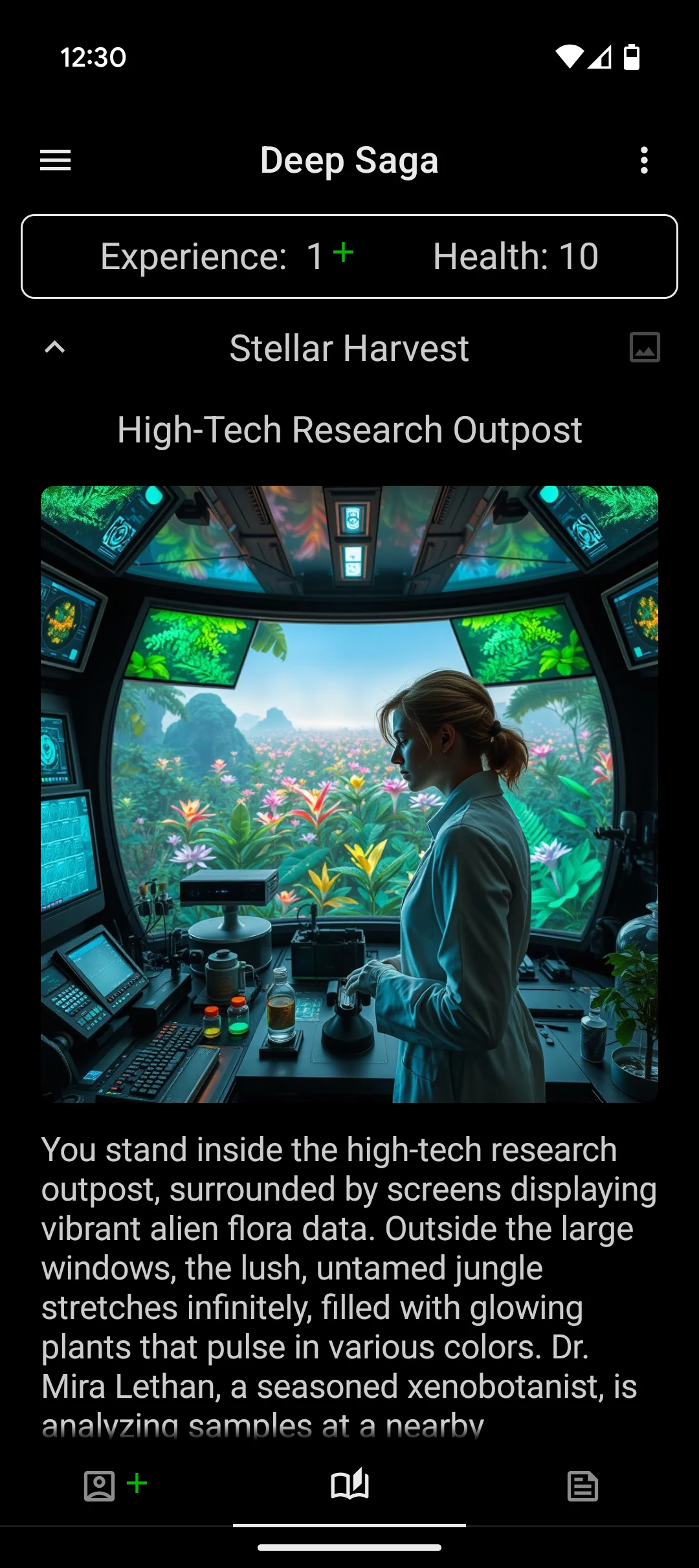Deep Saga: AI Text RPG screenshot