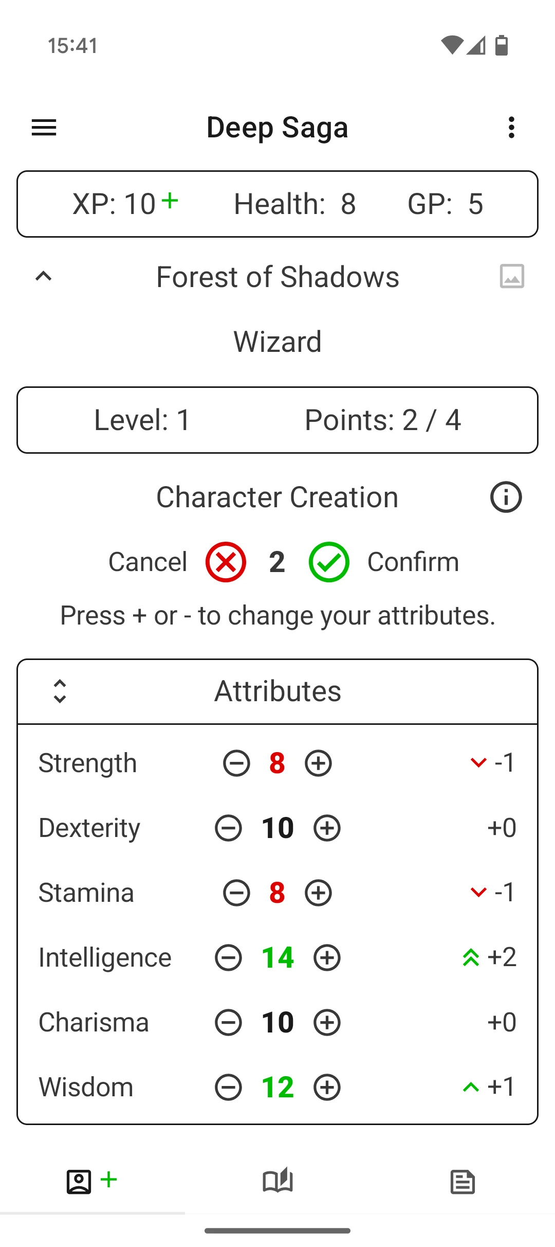 Deep Saga: AI Text RPG screenshot