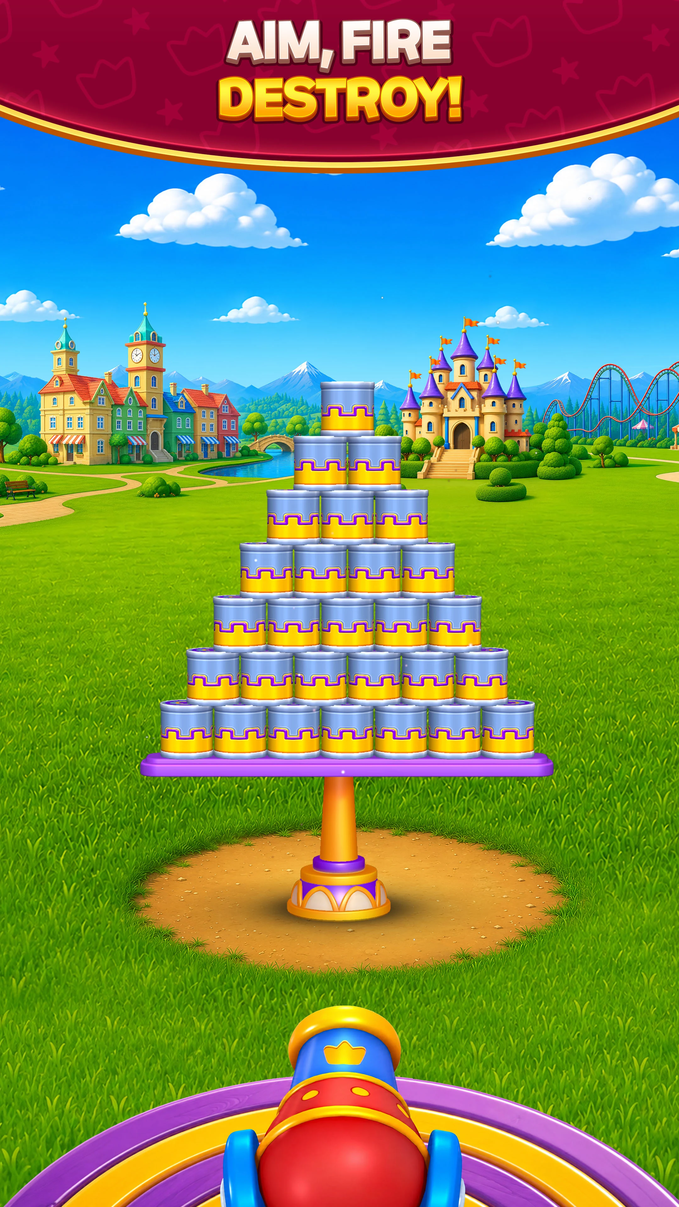 Royal Smash! - Physics Puzzle screenshot