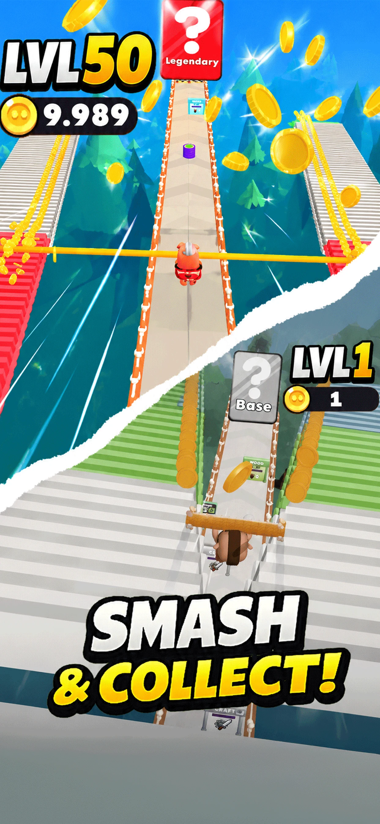 Slide & Smash: Rails Age screenshot