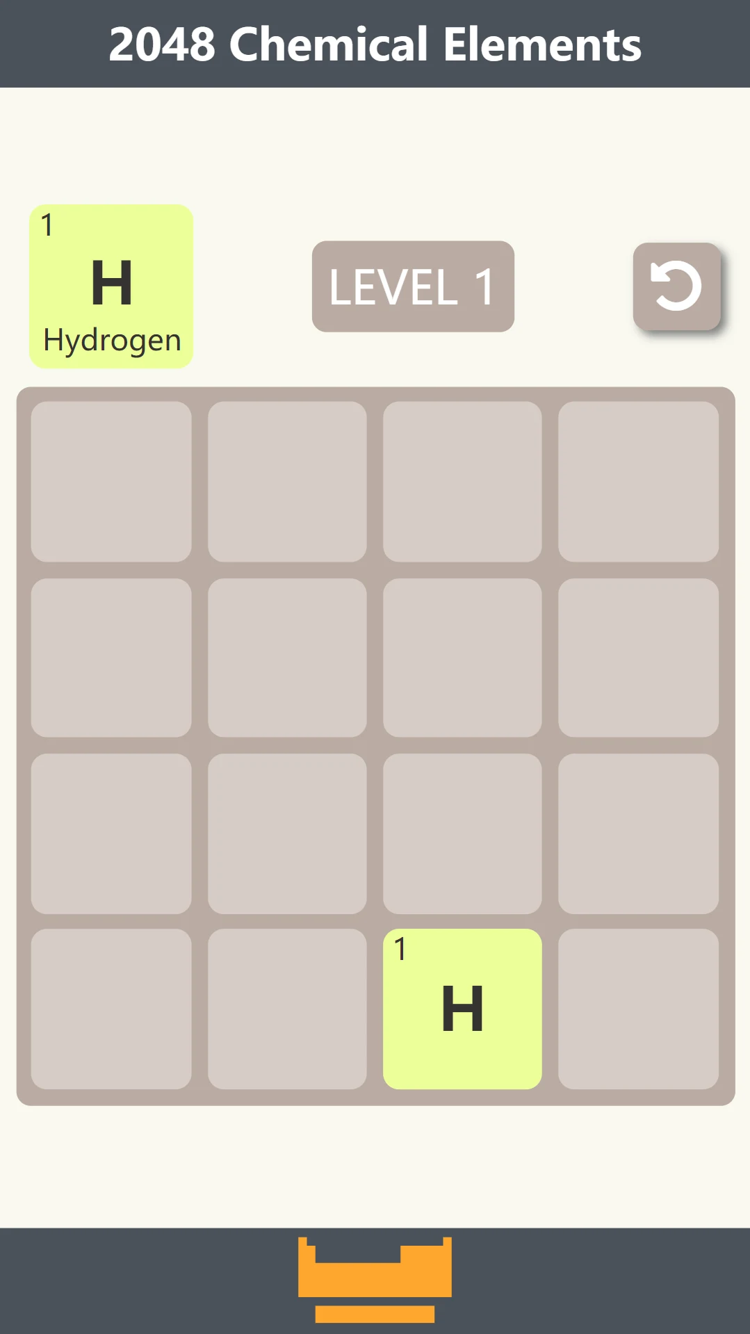 2048 - Chemical Elements screenshot