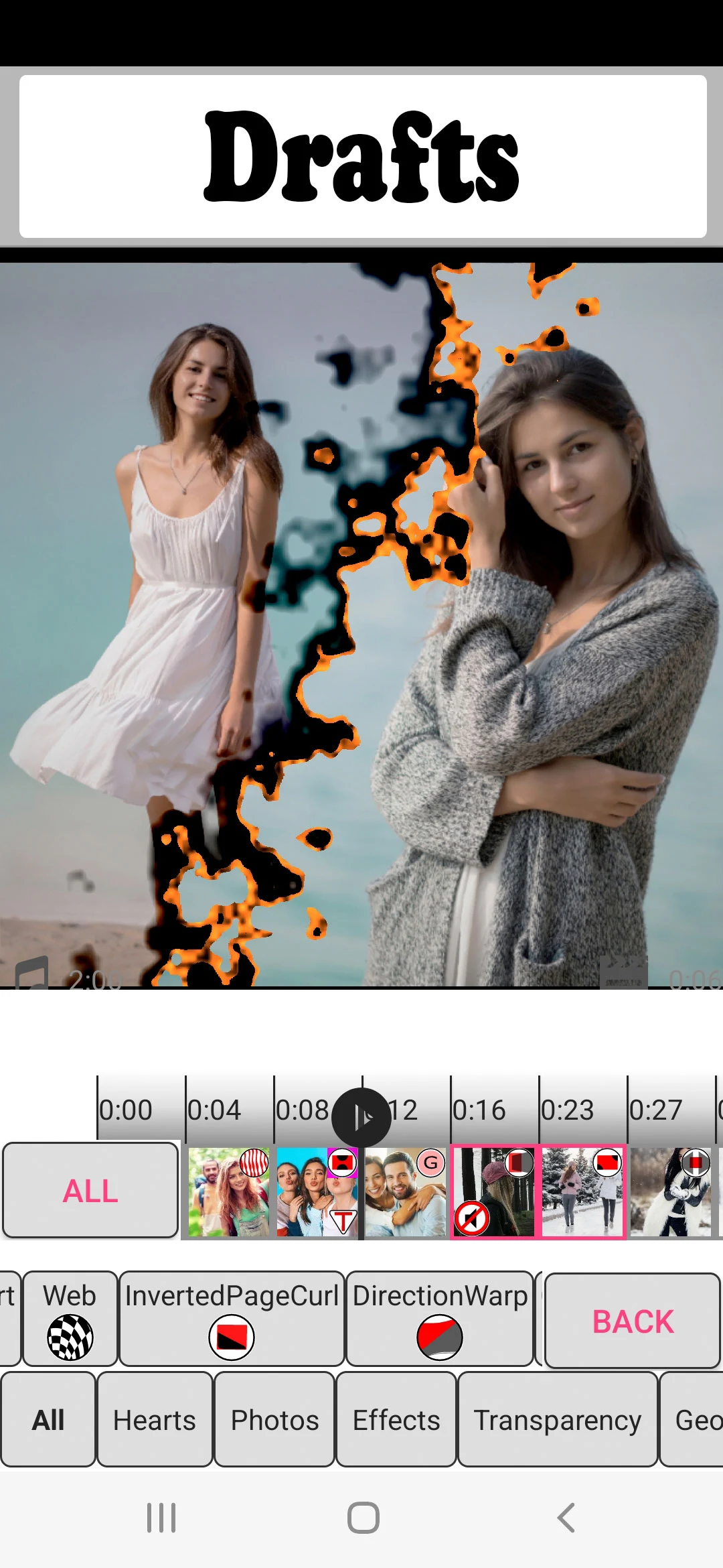 Slideshow with photo and video screenshot