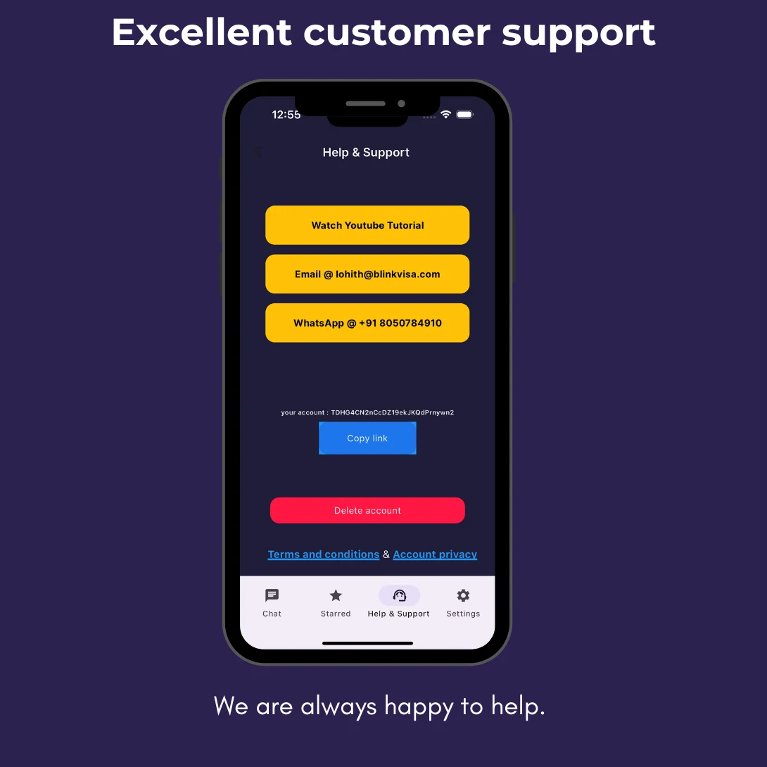 Secret Chat App for Couples screenshot