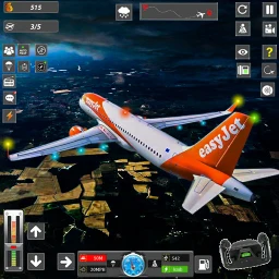 Ikon Airplane Flight Game Simulator