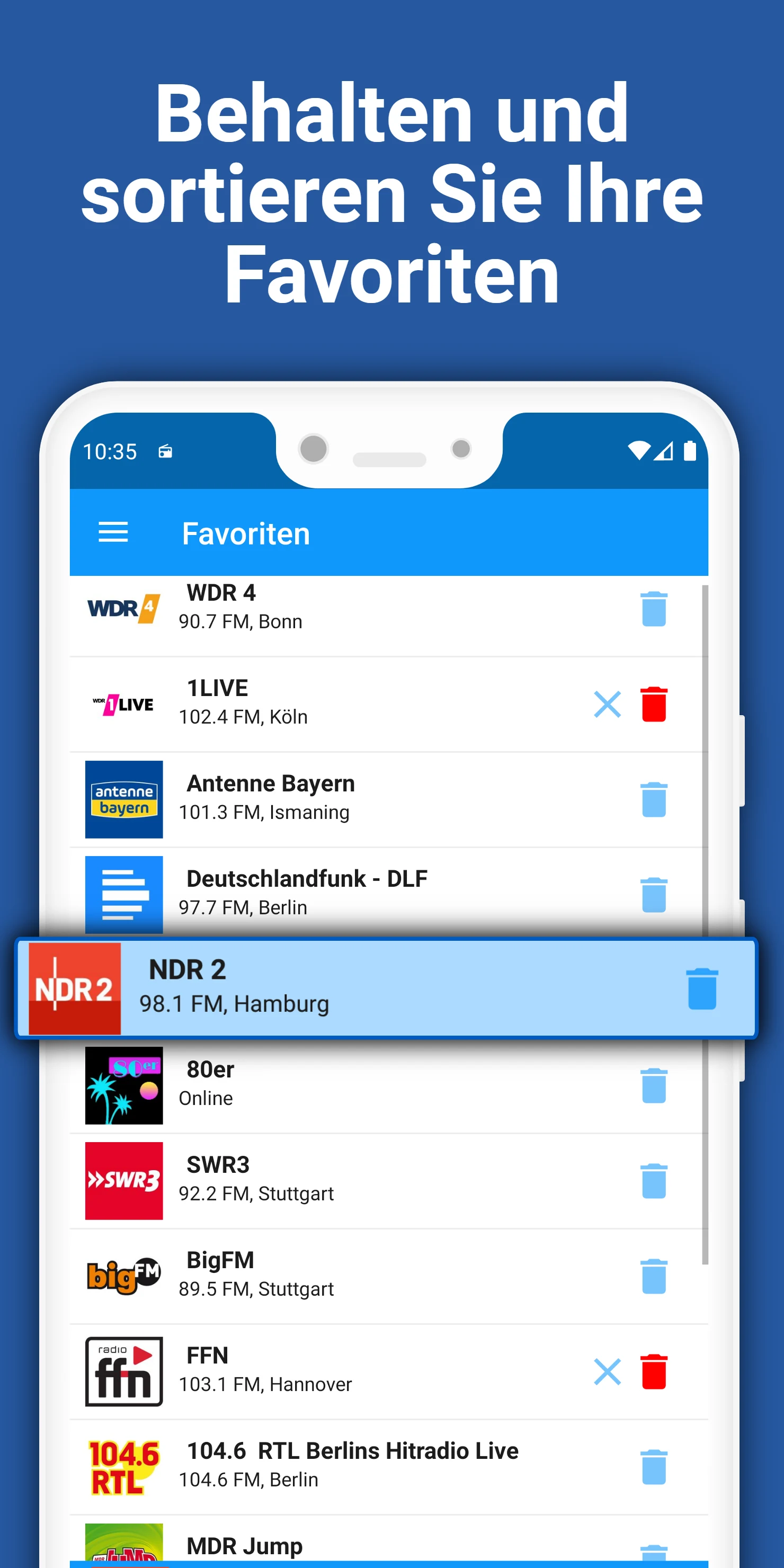 Radio Germany: Internet radio screenshot