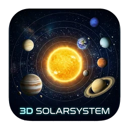 3D Solar System icon