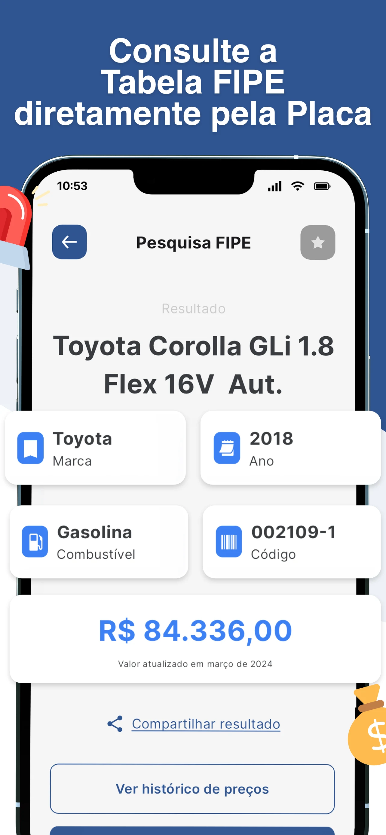 Consulta Placa Veículo multas screenshot