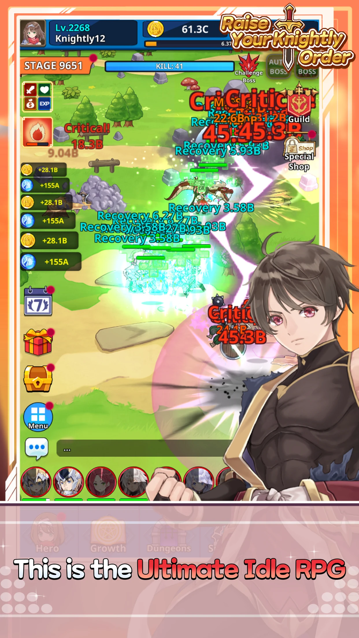 Raise Your Knights:New Server! screenshot