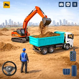 Ícone de Excavator: City Construction