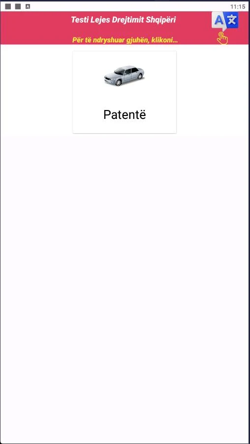 Testi Lejes Drejtimit Shqipëri screenshot