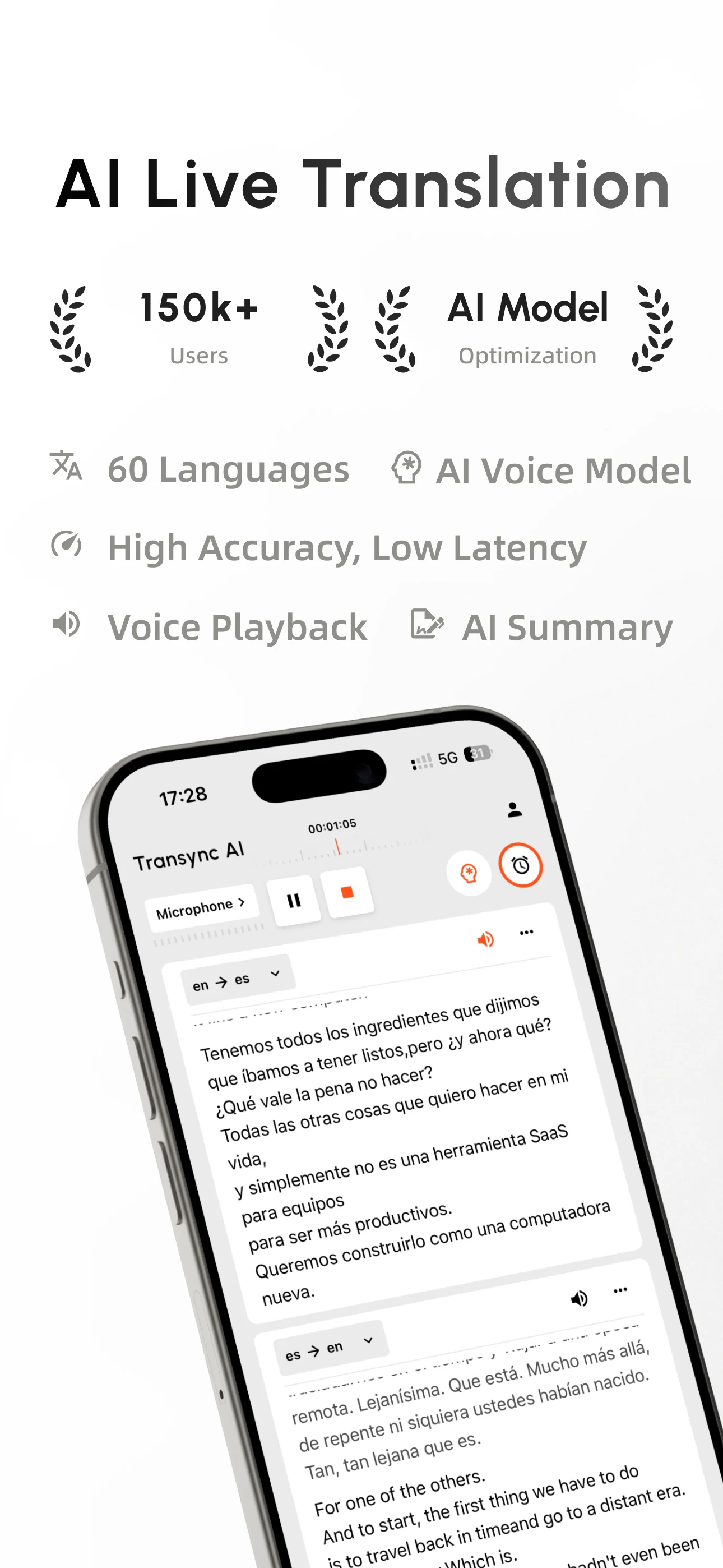 Transync AI - Translator screenshot