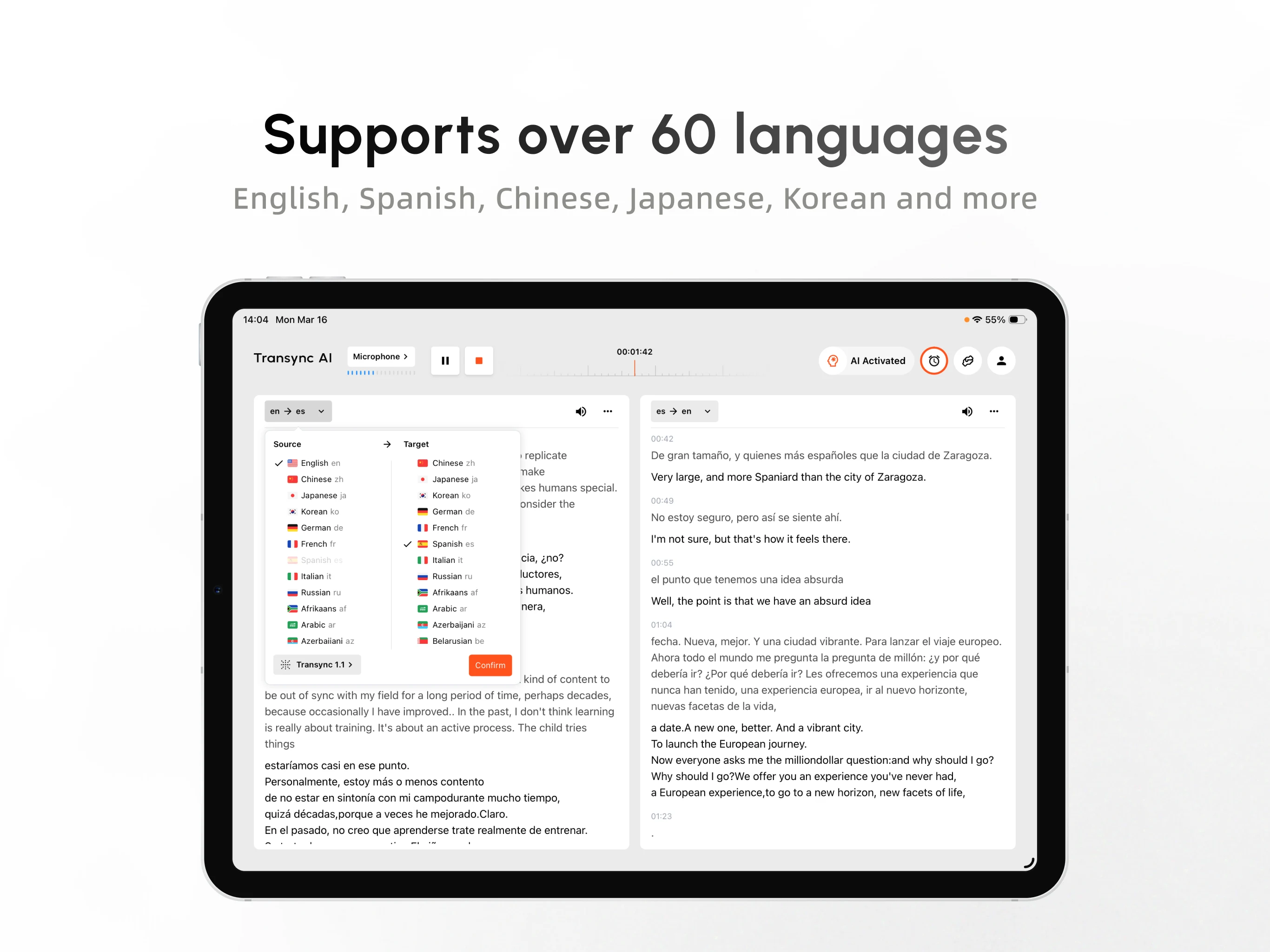 Transync AI - Translator screenshot