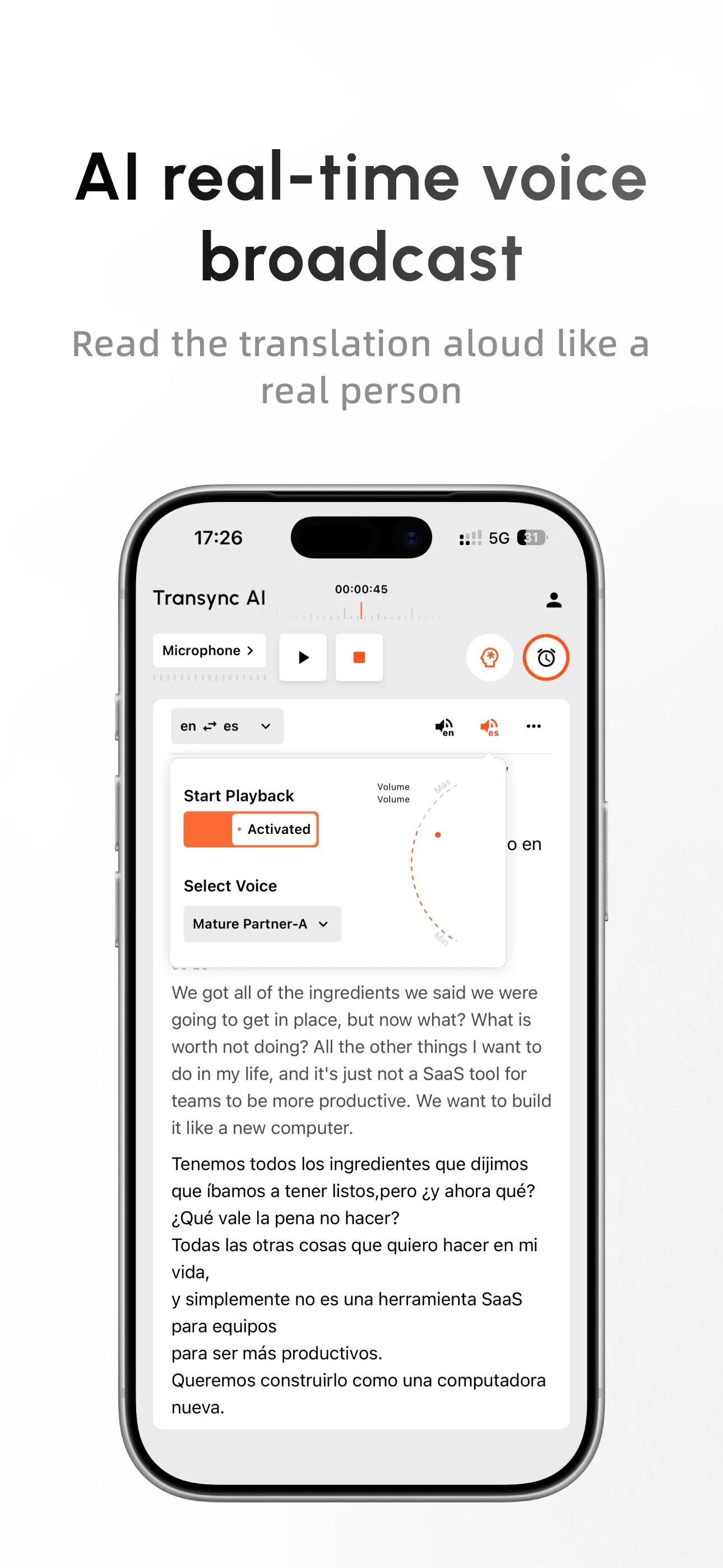 Transync AI - Translator screenshot