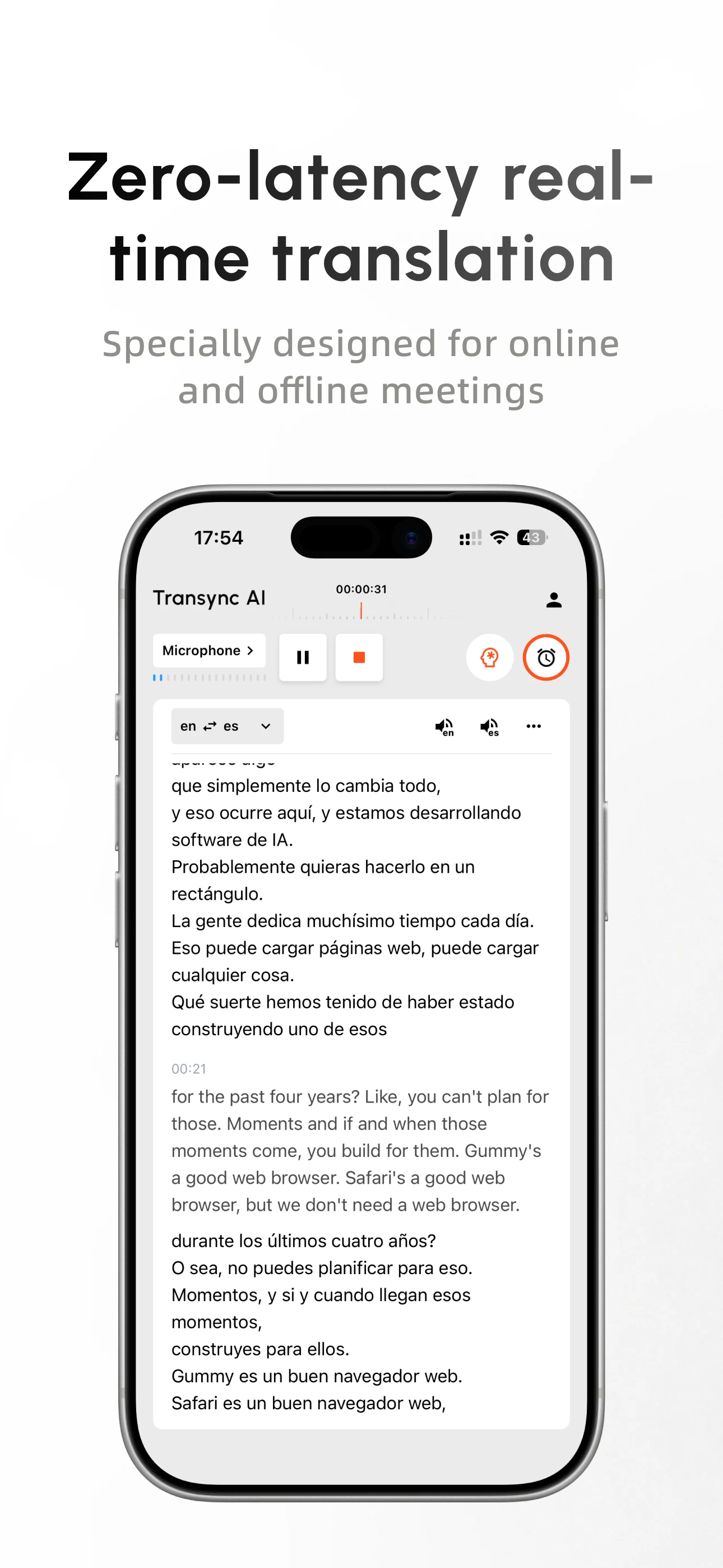 Transync AI - Translator screenshot