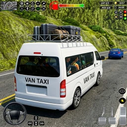 Значок City Van Driving Sim Bus Game