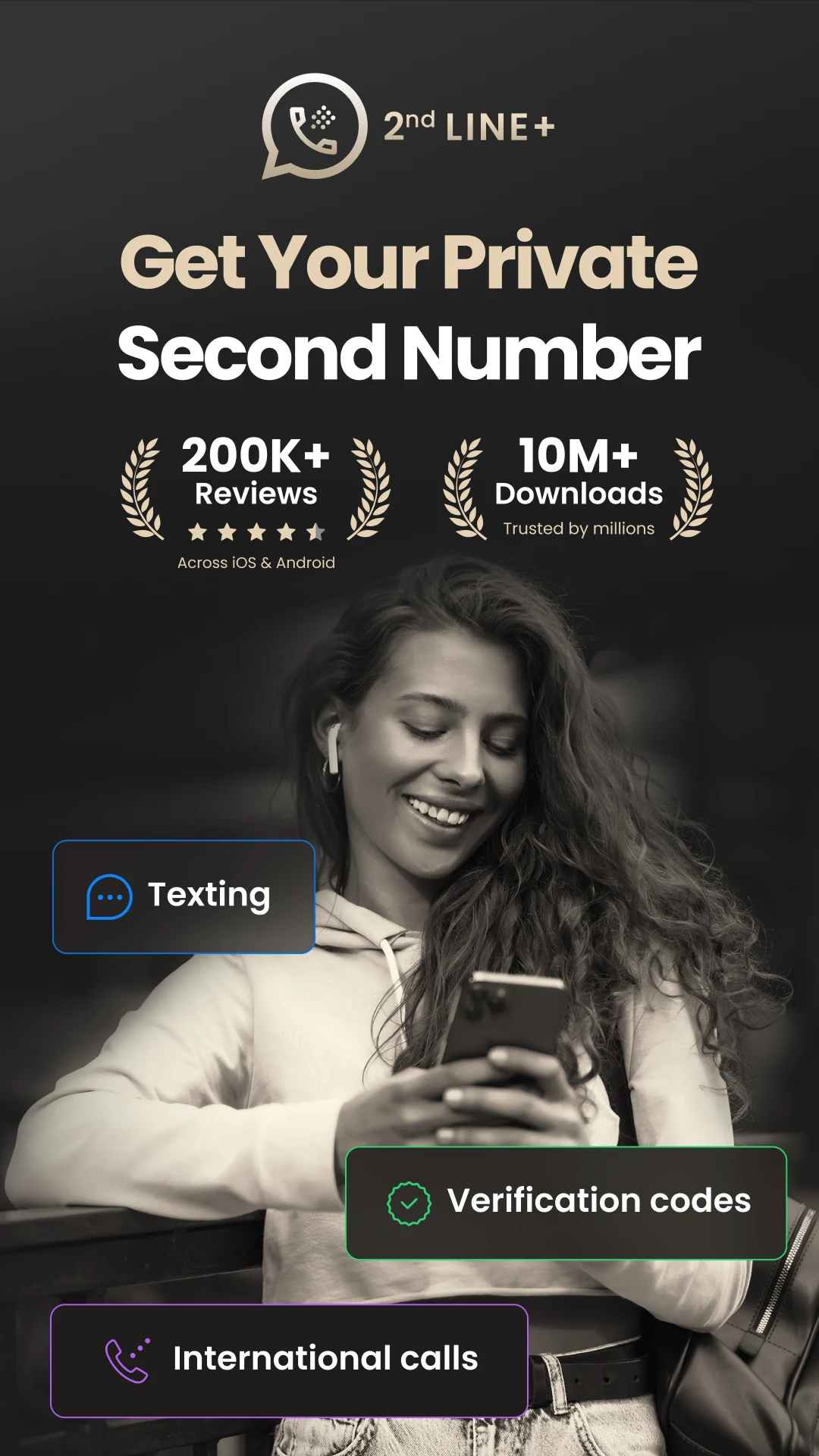 2nd Line+ Second Phone Number screenshot