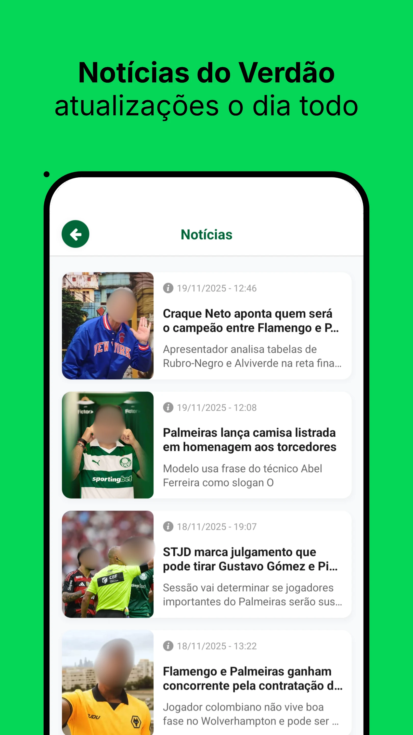 Verdão Online - Torcedores screenshot