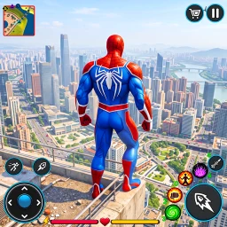Ikon Spider Rope Hero - Crime City