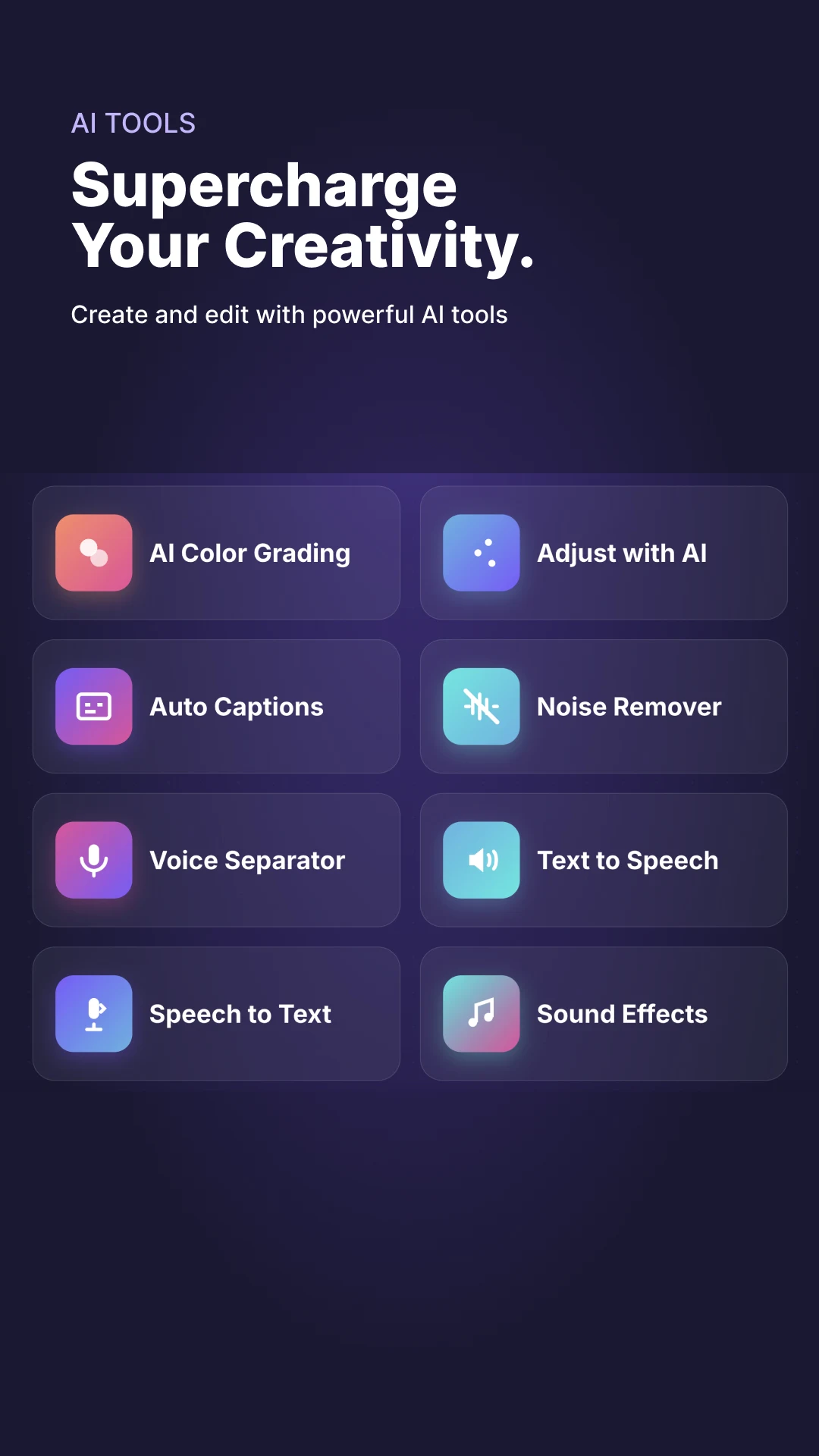 VoxBox AI Video & Audio Editor screenshot