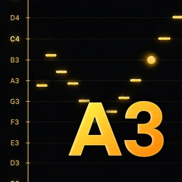 VocalRange: Perde Dedektörü simgesi