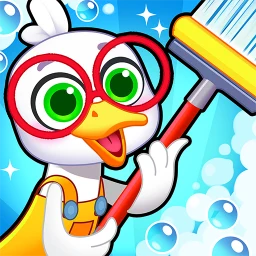 Clean it up Kids chores games! 图标