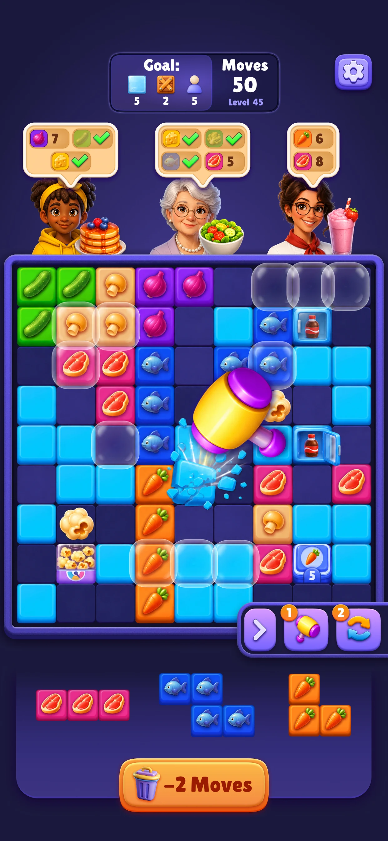 Block Chef - Cooking Puzzle screenshot