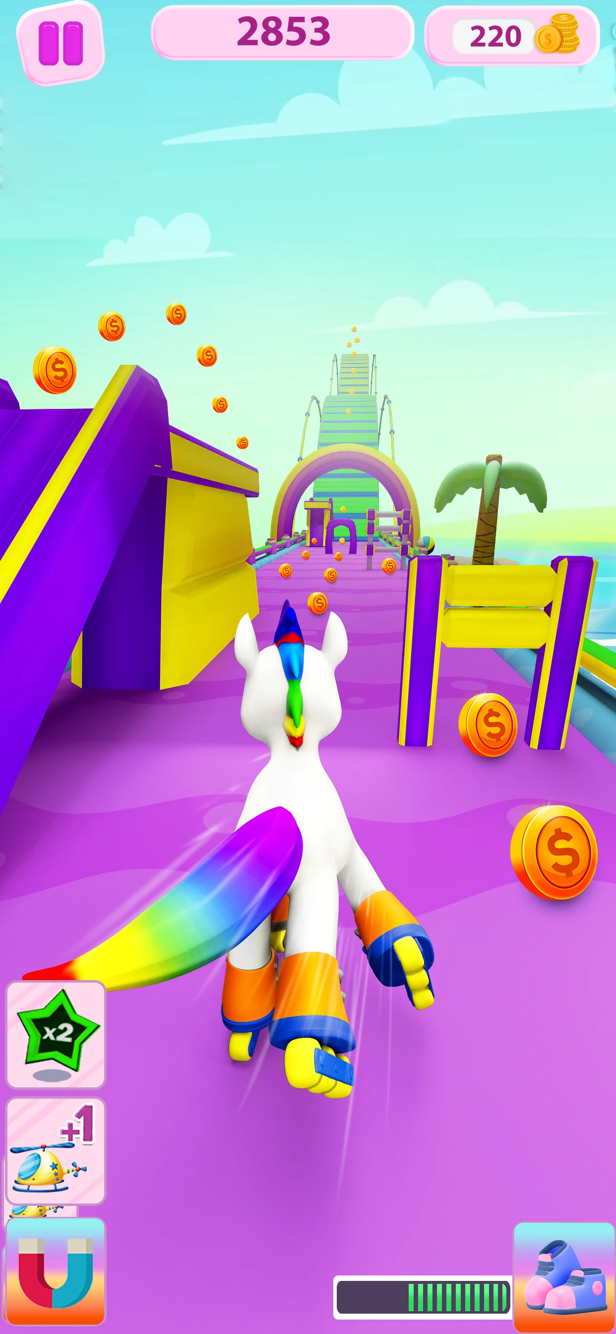 Unicorn Kingdom: Run & Build screenshot