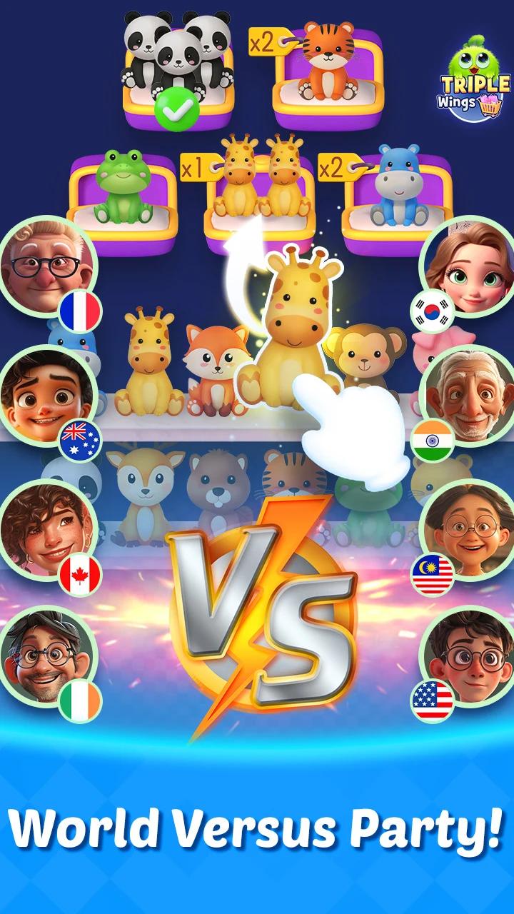 Triple Wings:Offline Sort 2025 screenshot