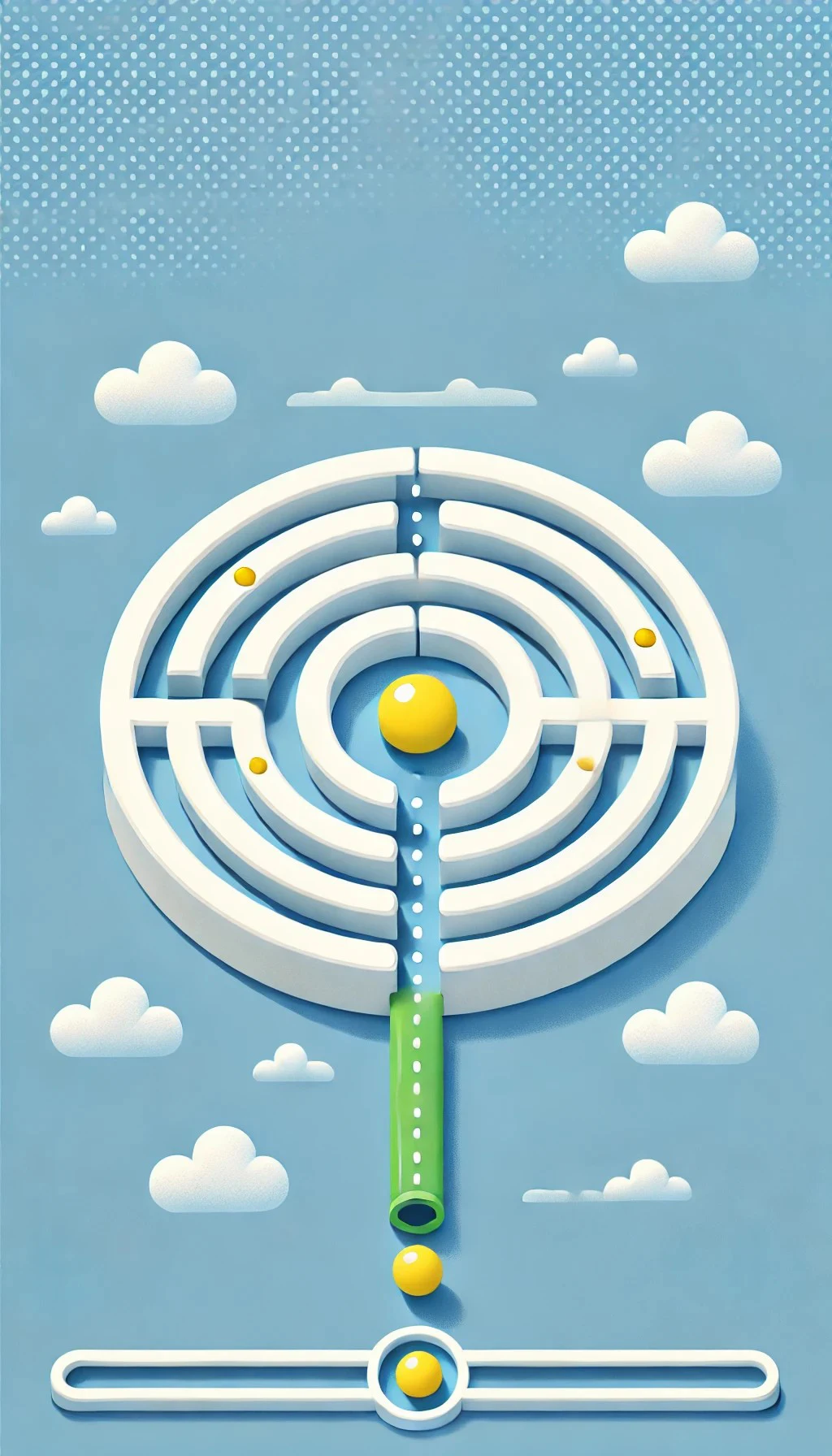 Maze Spin:Ball Escape Challeng screenshot