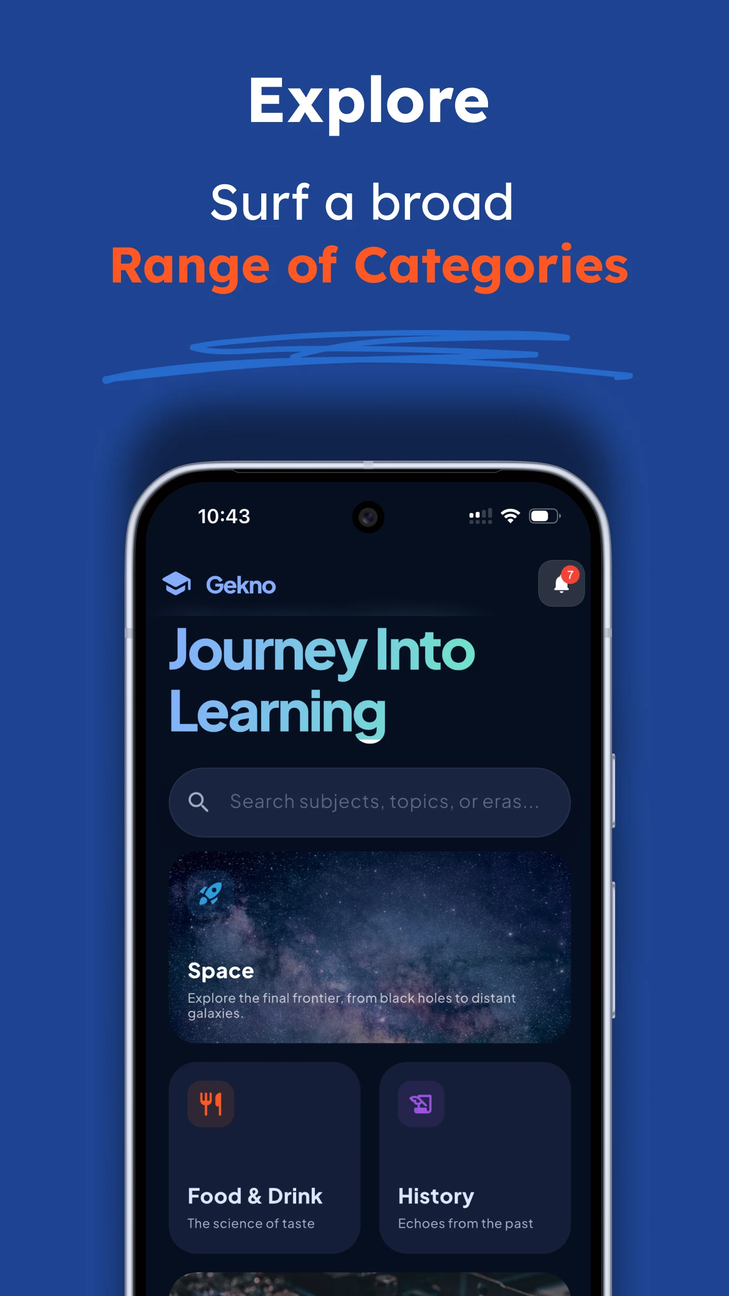 Gekno: Daily Micro Learning screenshot