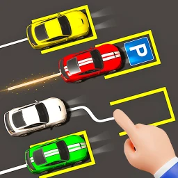 Icône de Voiture jeux Parking Order 3d