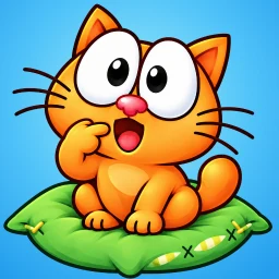 Biểu tượng Hungry Cat: Câu đố vật lý