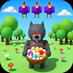 Ikon Wolf And Eggs 3d