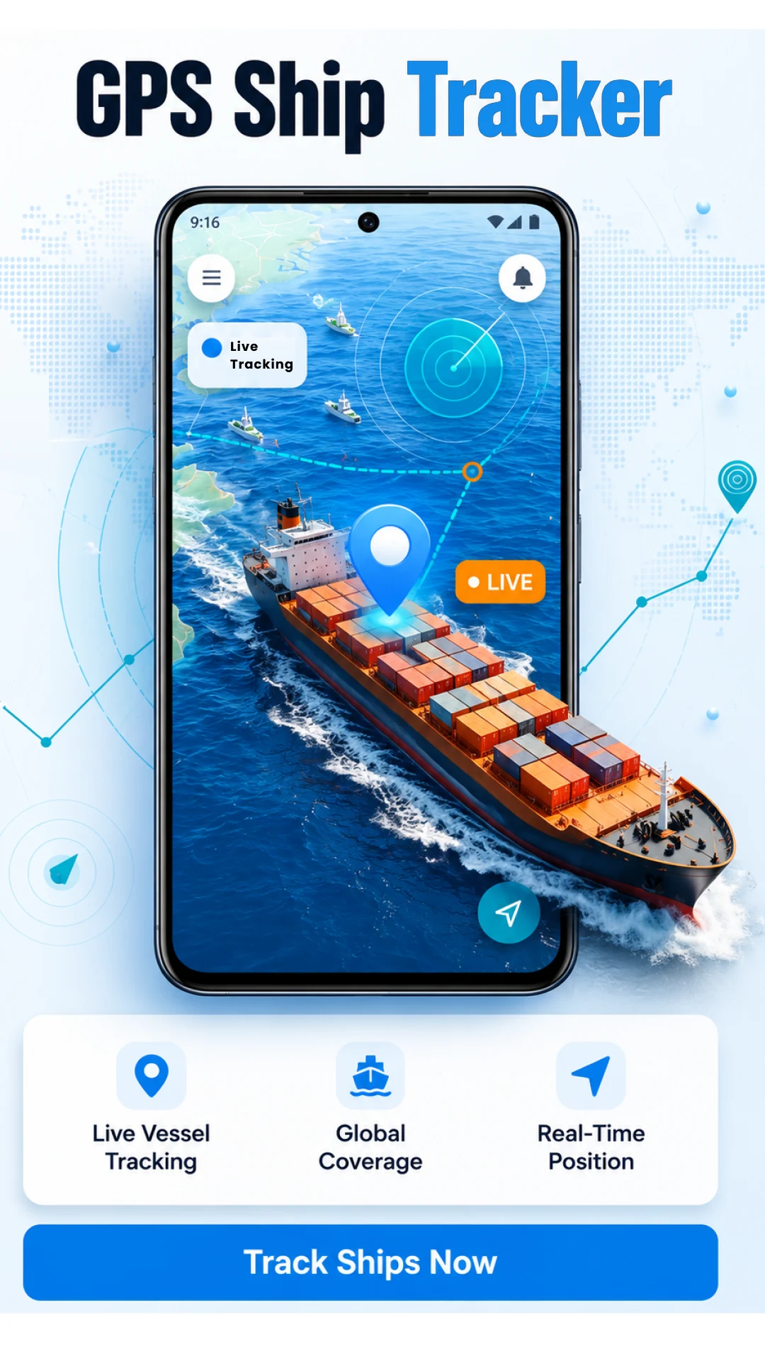 Marine Tracker Ship Finder screenshot