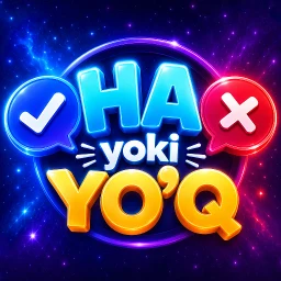 HA yoki YO'Q 图标