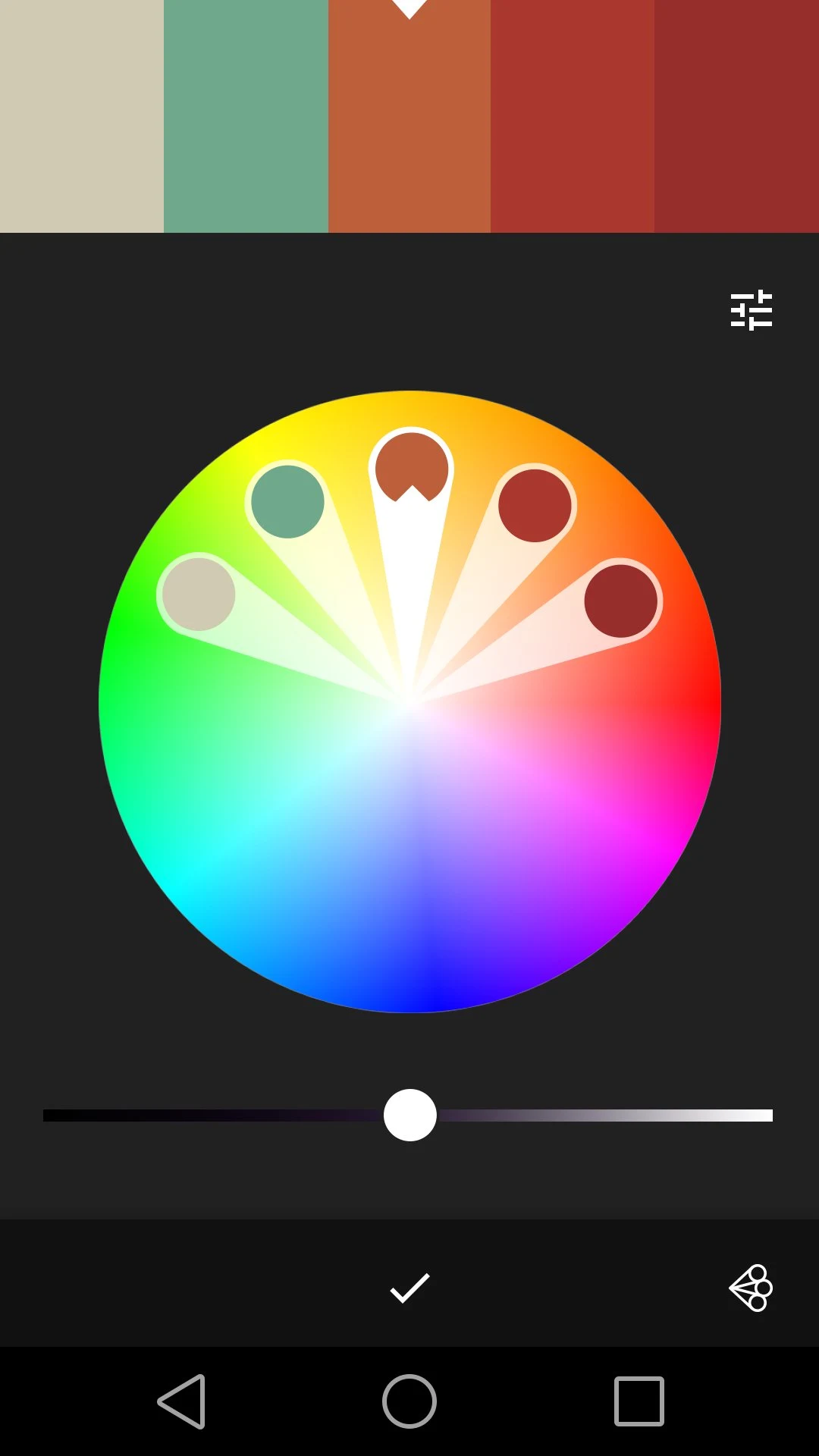 Adobe Color screenshot