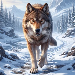 Wolf Simulator Animal 3D Game