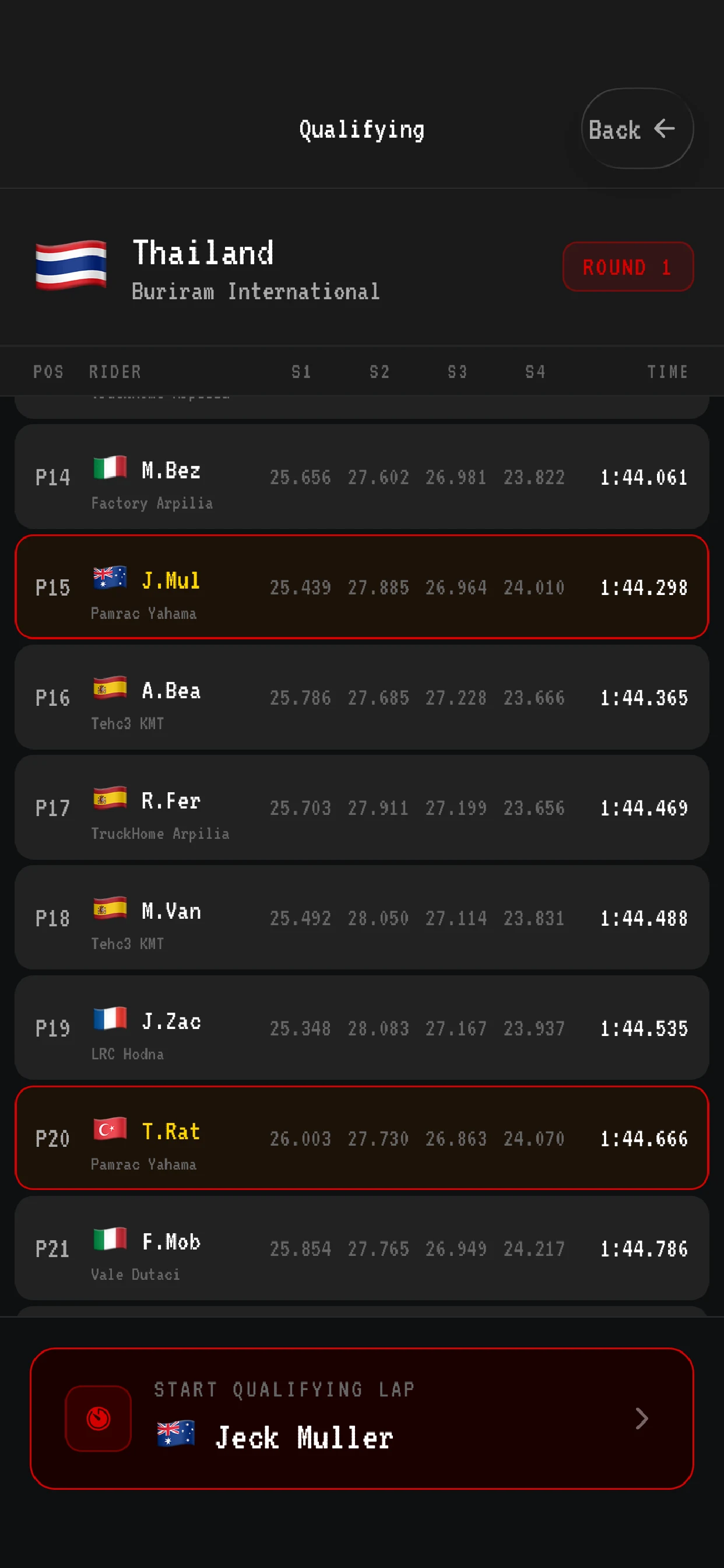 Moto Racing Manager GP screenshot