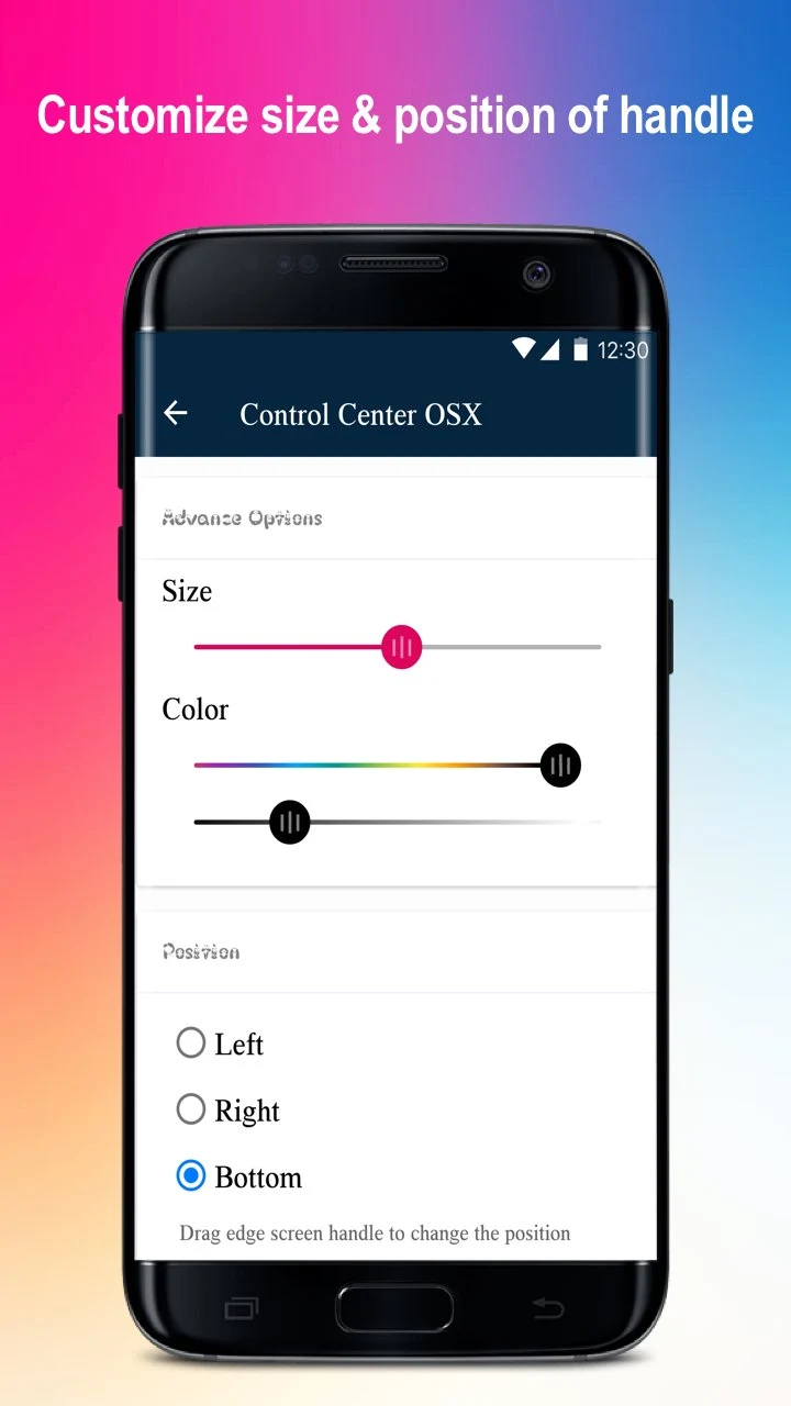 Control Center OSX screenshot