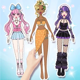 Ikon DIY Paper Doll Diary: Dress Up