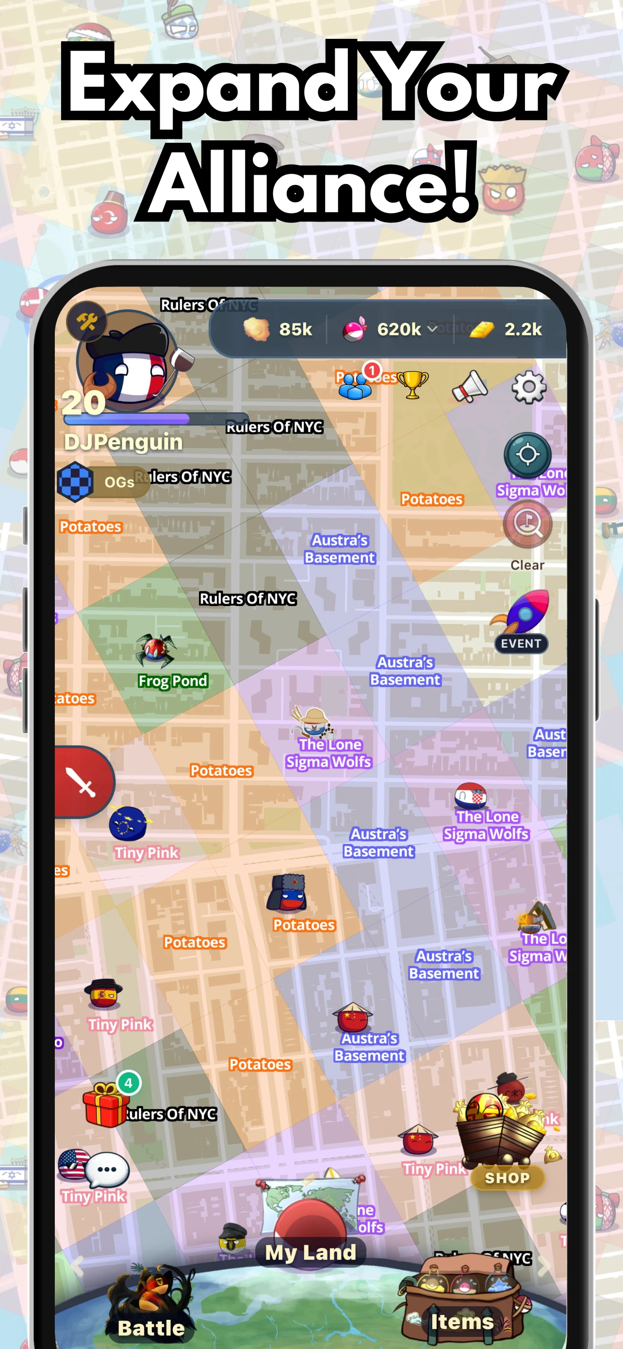 Polandball Go screenshot
