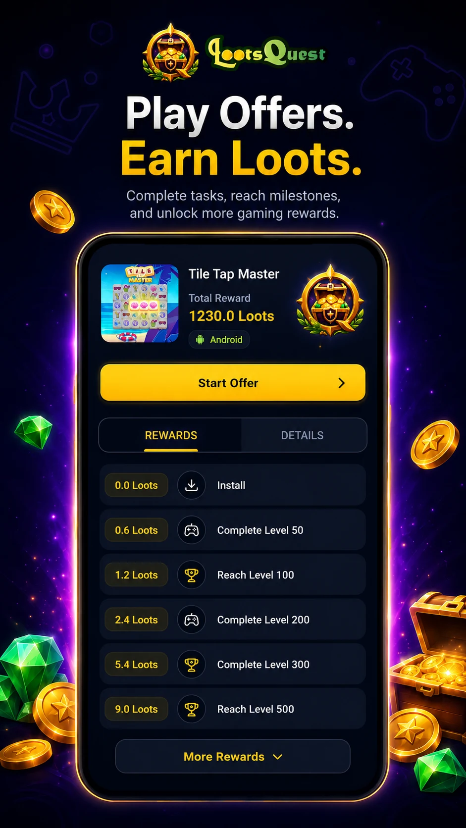 LootQuest: Play & Earn Rewards screenshot