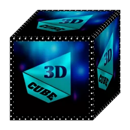 3D Cyan Icon Pack icon