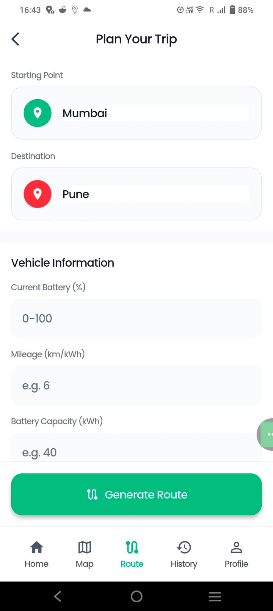 Tecell - EV Charging screenshot