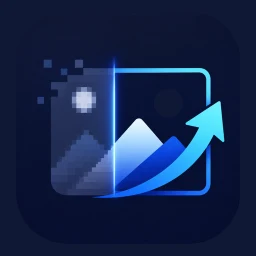 Значок Upscale: AI Photo Enhancer 4K