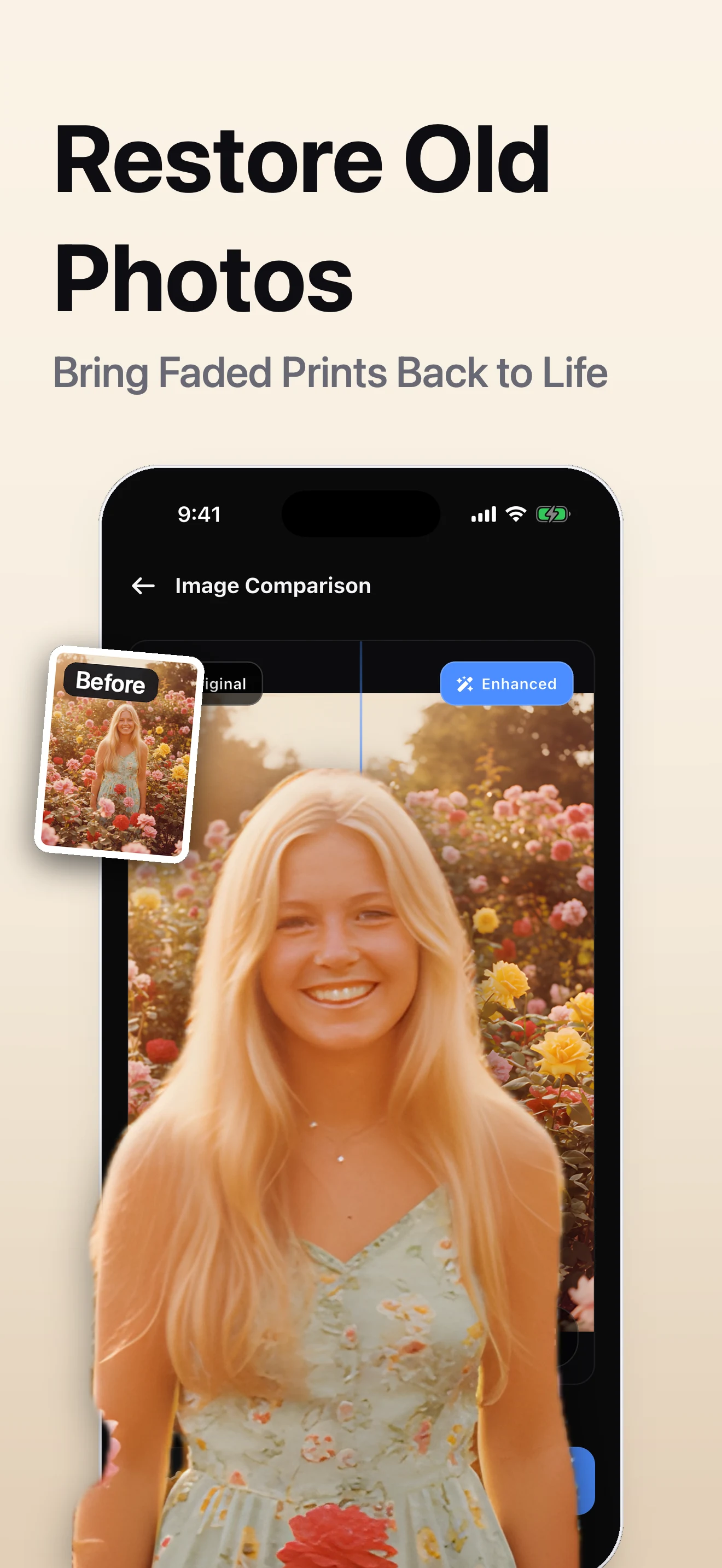 Upscale: AI Photo Enhancer 4K screenshot