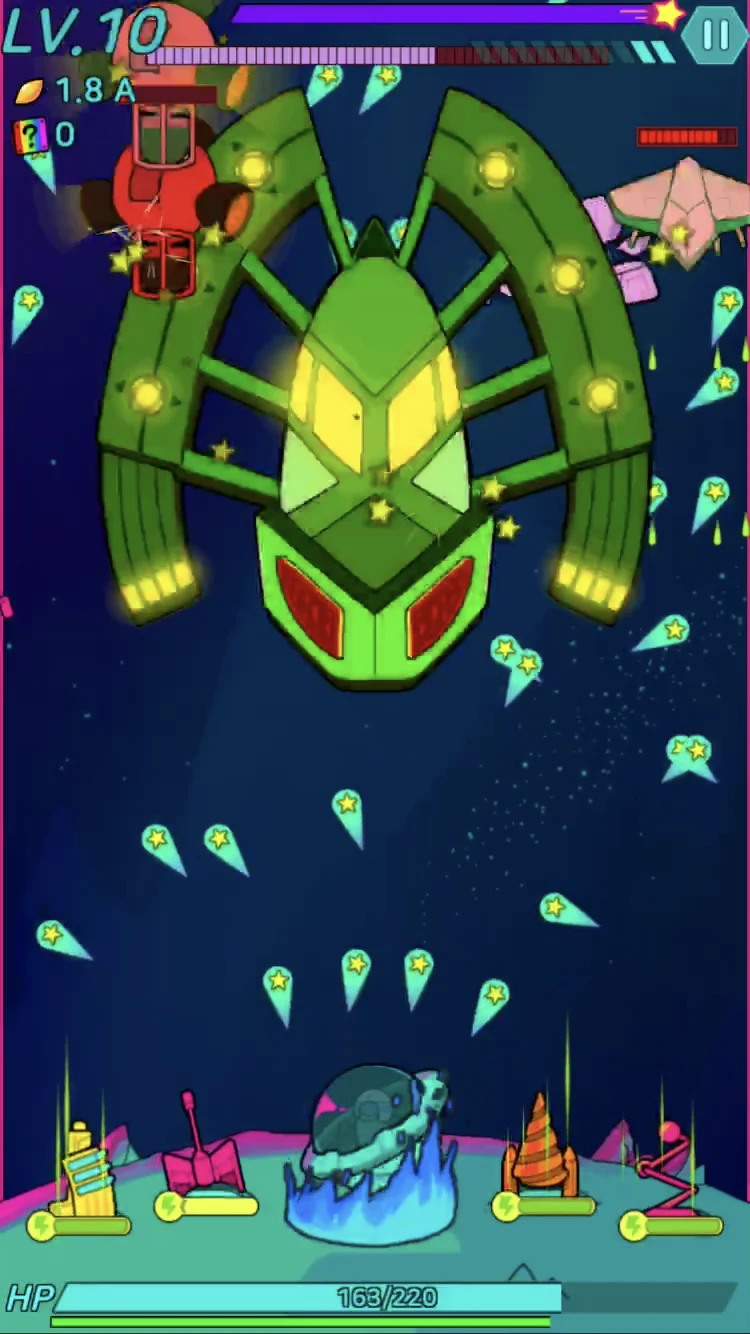 Stellar! - Infinity defense screenshot
