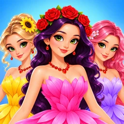 صالون تجميل وتلبيس الفتيات icon