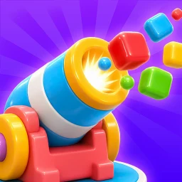 Pixel Cannon 3D: Color Puzzle